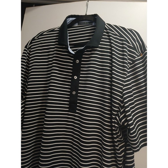 Greyson Other - Greyson Golf Polo Shirt Performance Mens Size XXL Logo Black striped